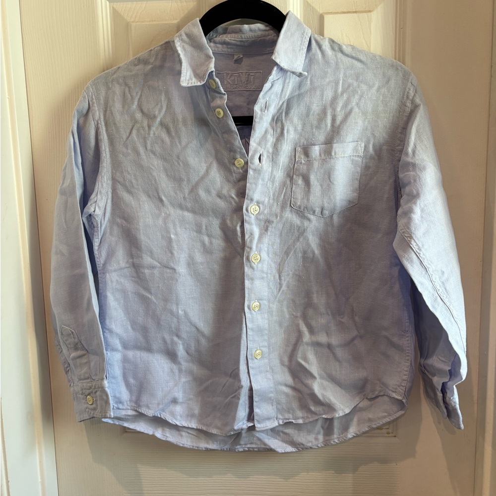 Kiwi Blue Polo Shirt Classic‎ Style